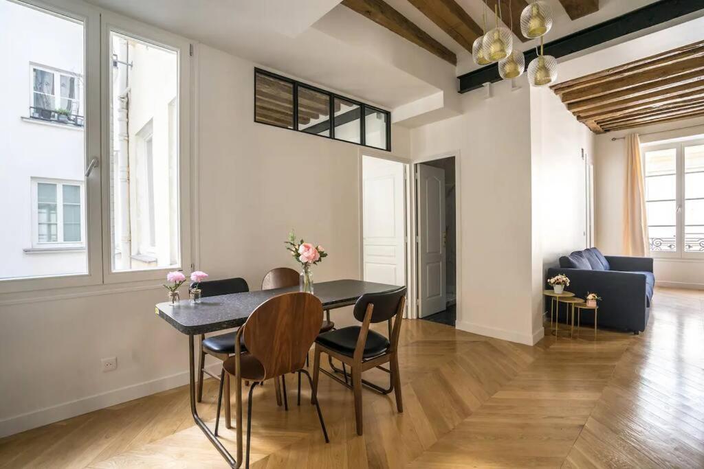 Typical Parisian Flat#3Bedrooms#Opera#Louvre 외부 사진